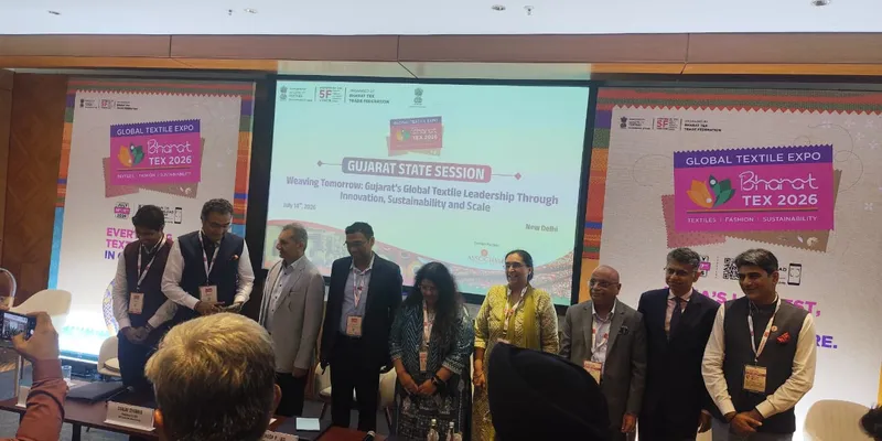 Gujarat Unveils Visit Gujarat Industrial Policy 2026, Pitches Global Textile Leadership At Bharat Tex 2026
